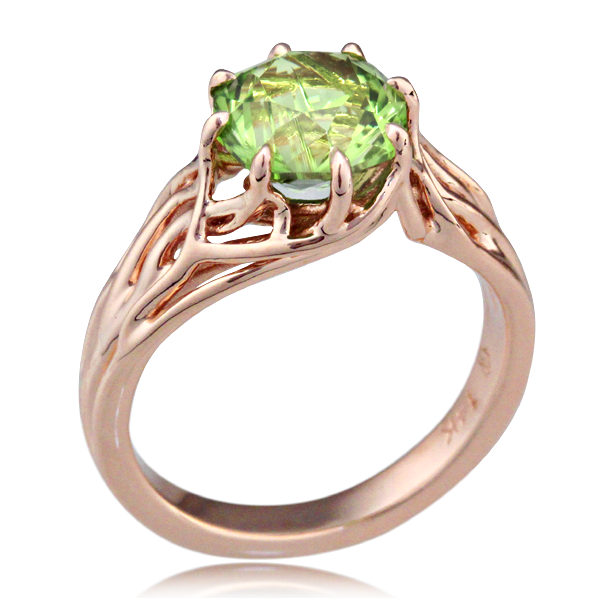 Embracing Tree Branch Engagement Ring